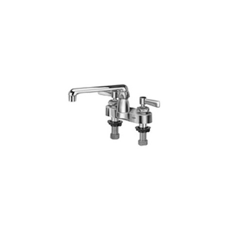 Zurn -XL CENTERSET FAUCET W/6" CAST SPOUT & 2-1/2" LEVER HANDLES Z812F1-XL